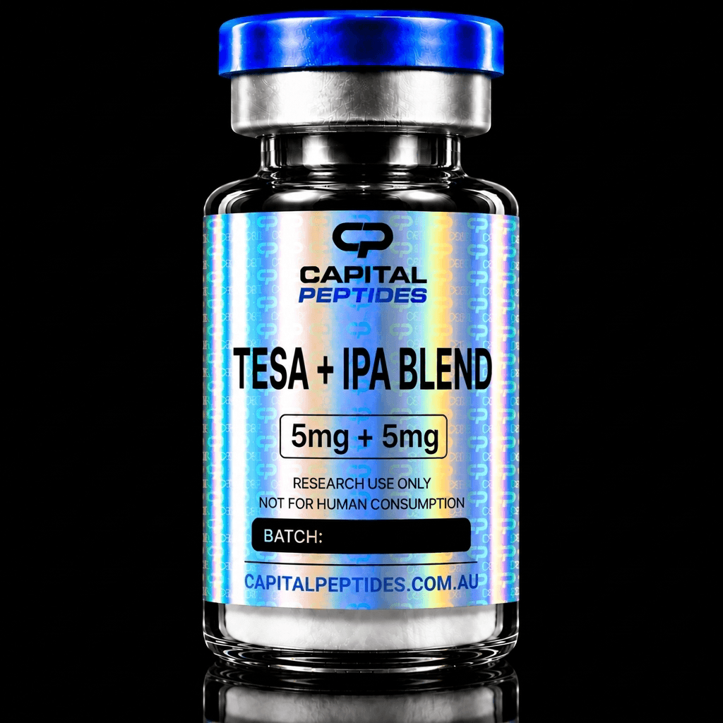 Tesamorelin + Ipamorelin Blend 5mg + 5mg